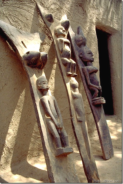 art dogon-sculpture en bois