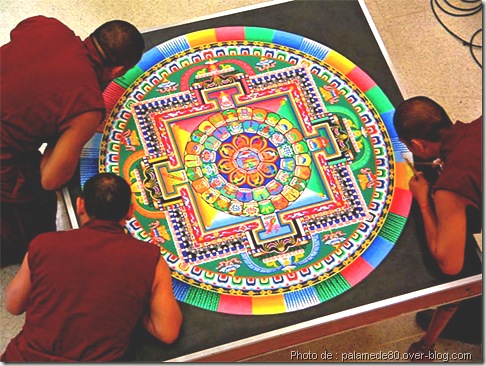 création d'un  Mandala - www.wonderful-art.fr