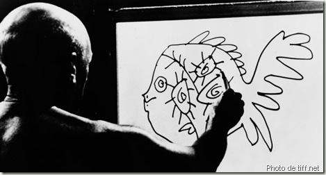 Film sur Picasso - the mystery of picasso - le mystère de picasso - filme de henri georges clouzot - www.wonderful-art.fr